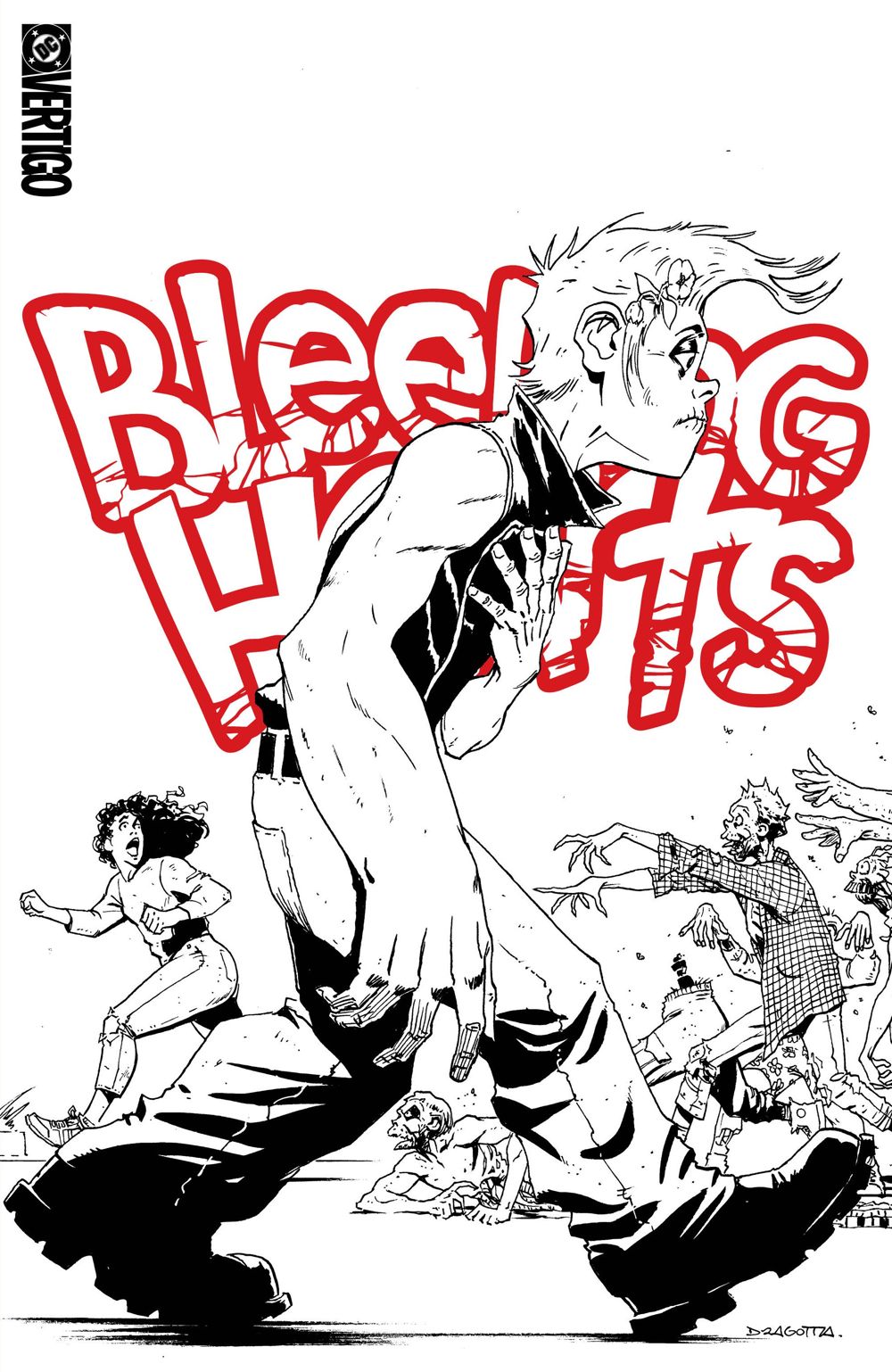 Bleeding Hearts #1 (2nd Printing Cover B Nick Dragotta Card Stock Variant)