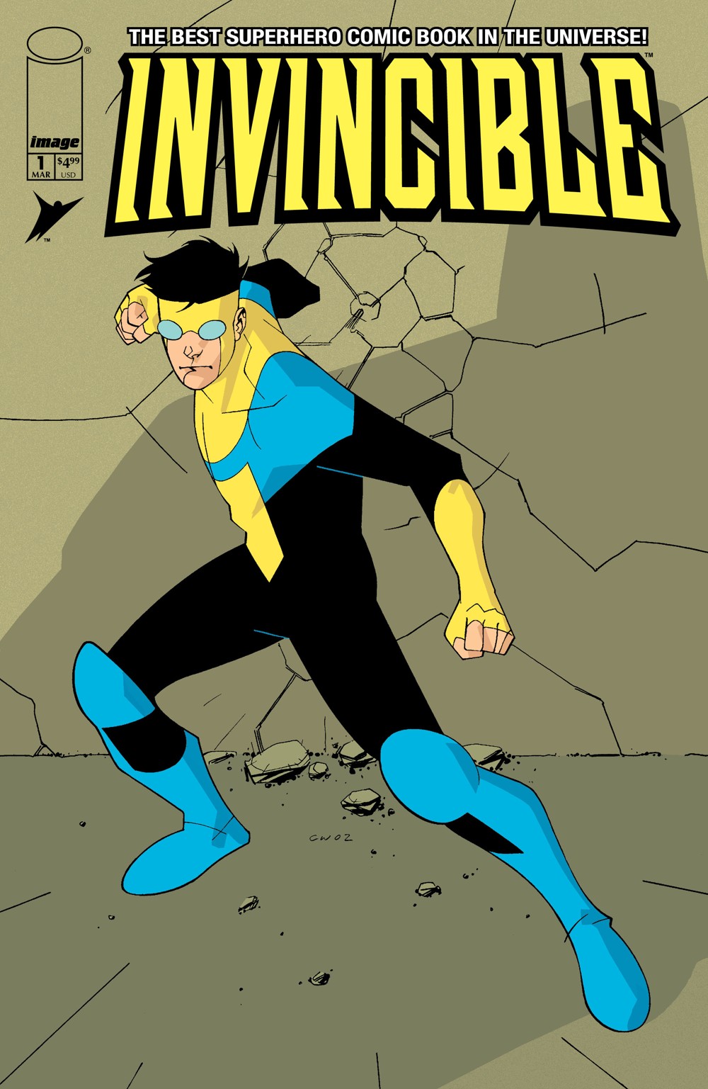 Invincible Foil Edition #1 Reprint (Cover A Cory Walker & Bill Crabtree Foil Variant)