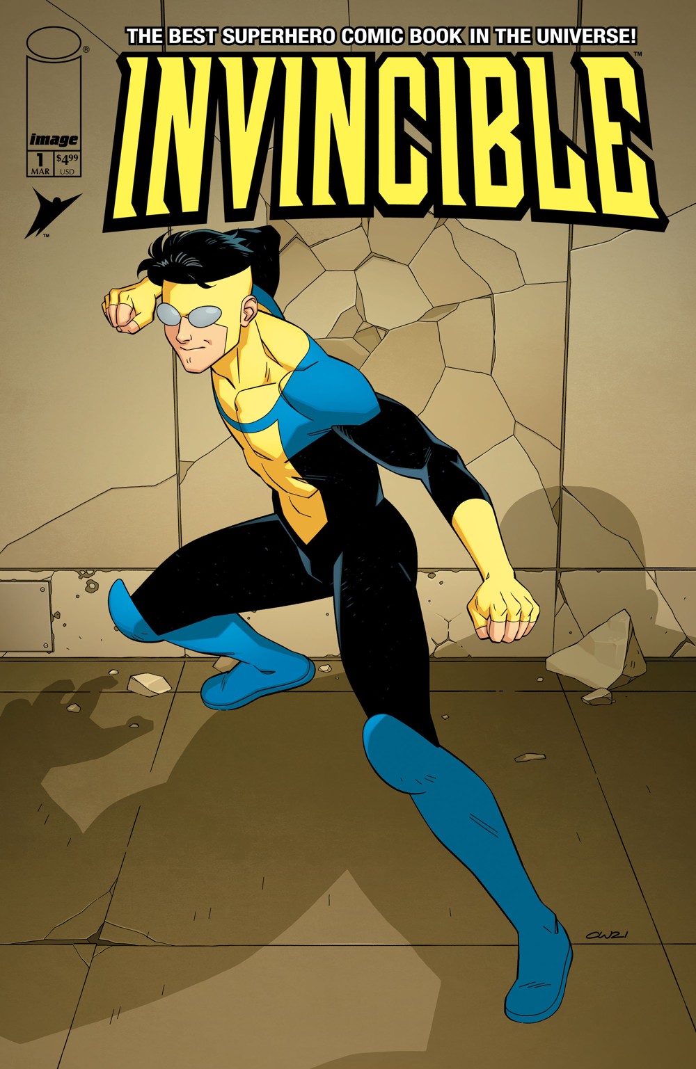 Invincible Foil Edition #1 Reprint (Cover B Cory Walker & Dave McCaig)