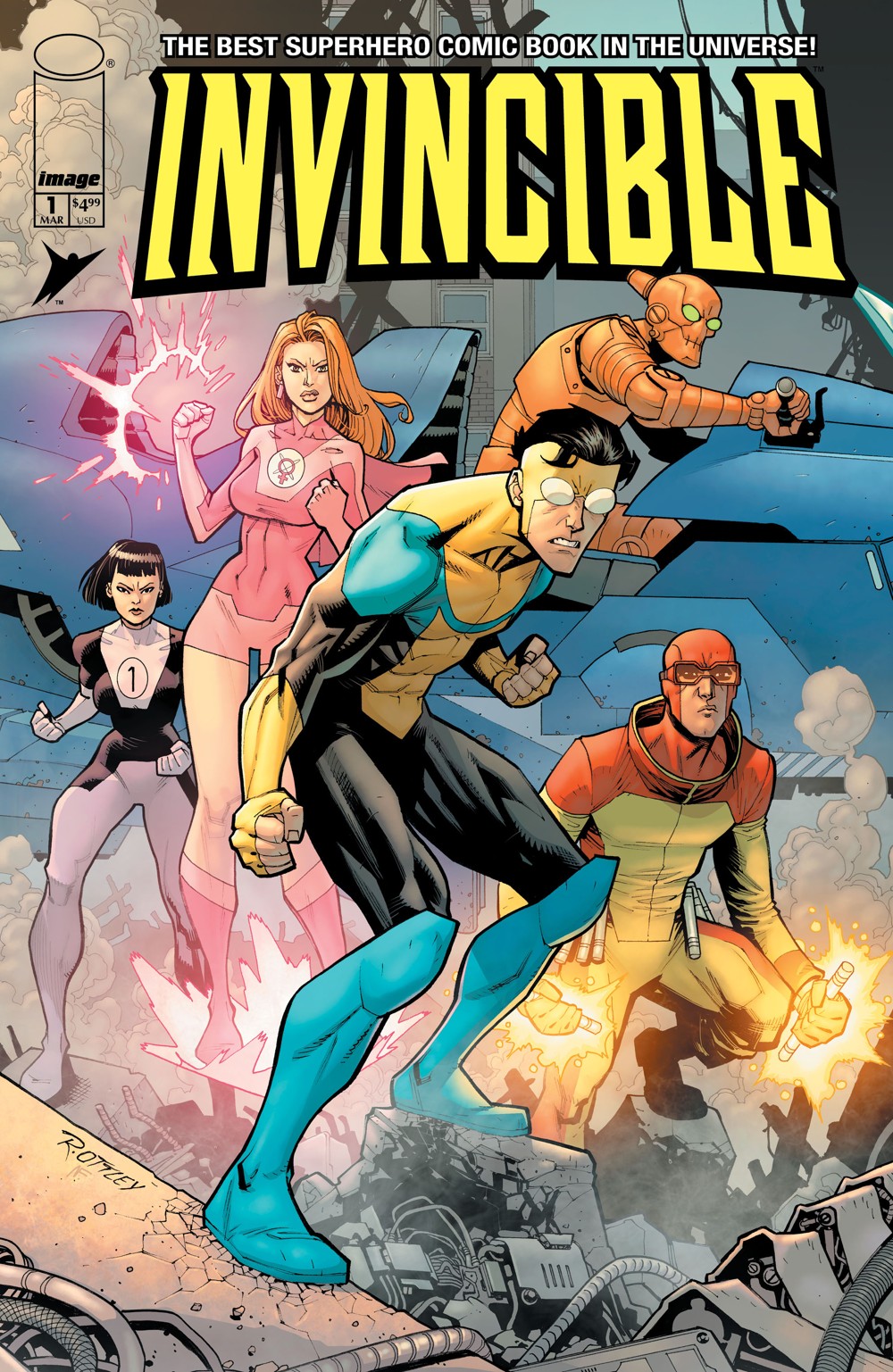 Invincible Foil Edition #1 Reprint (Cover C Ryan Ottley & Nathan Fairbairn)