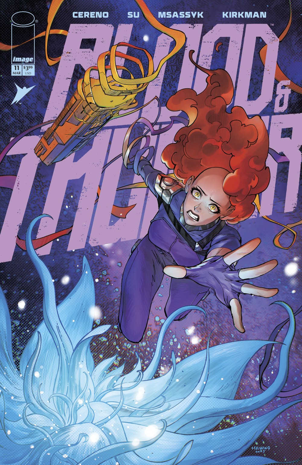 Blood And Thunder #11 (Cover C Haining)