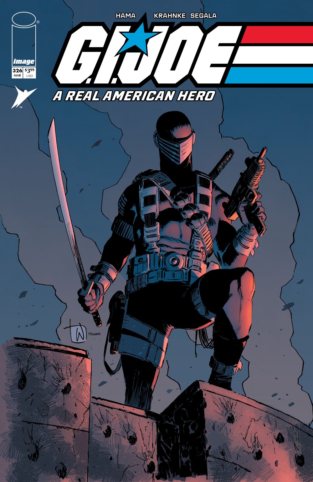 G.I. Joe A Real American Hero #326 (Cover A Lee Weeks & Matt Hollingsworth)