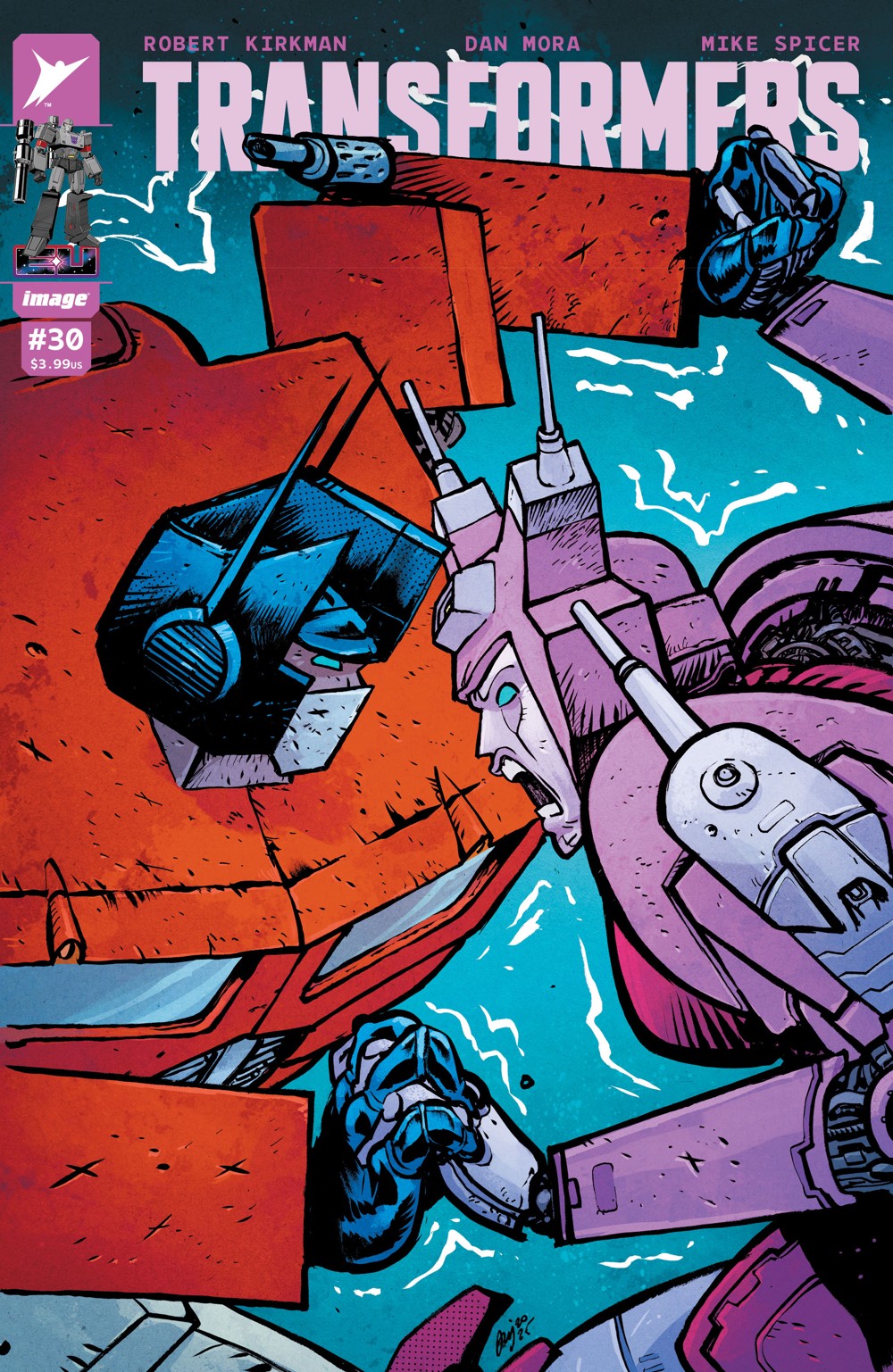 Transformers #30 (Cover B Daniel Warren Johnson & Mike Spicer Variant)