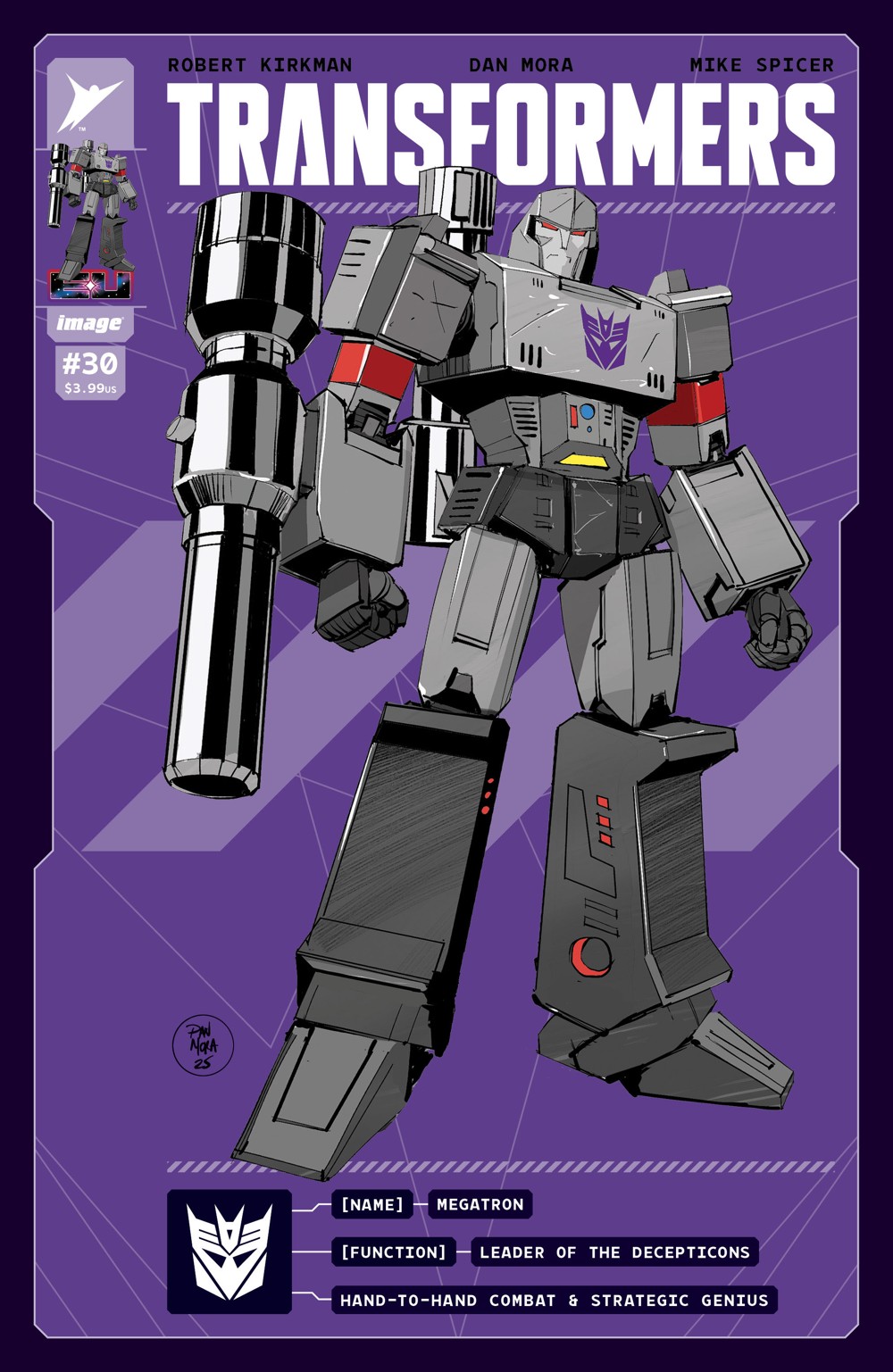 Transformers #30 (Cover E Dan Mora & Andrez Juarez)