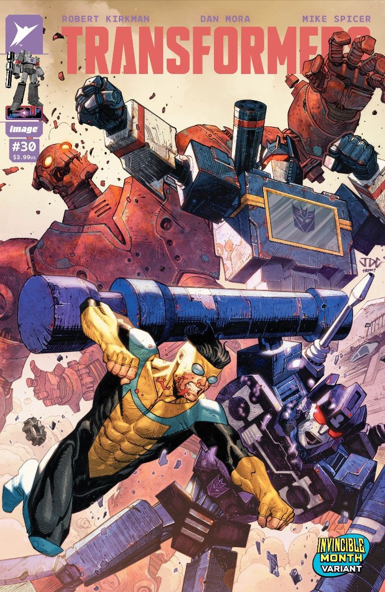 Transformers #30 (Cover F Josh Cassara Invincible Team-Up Variant)
