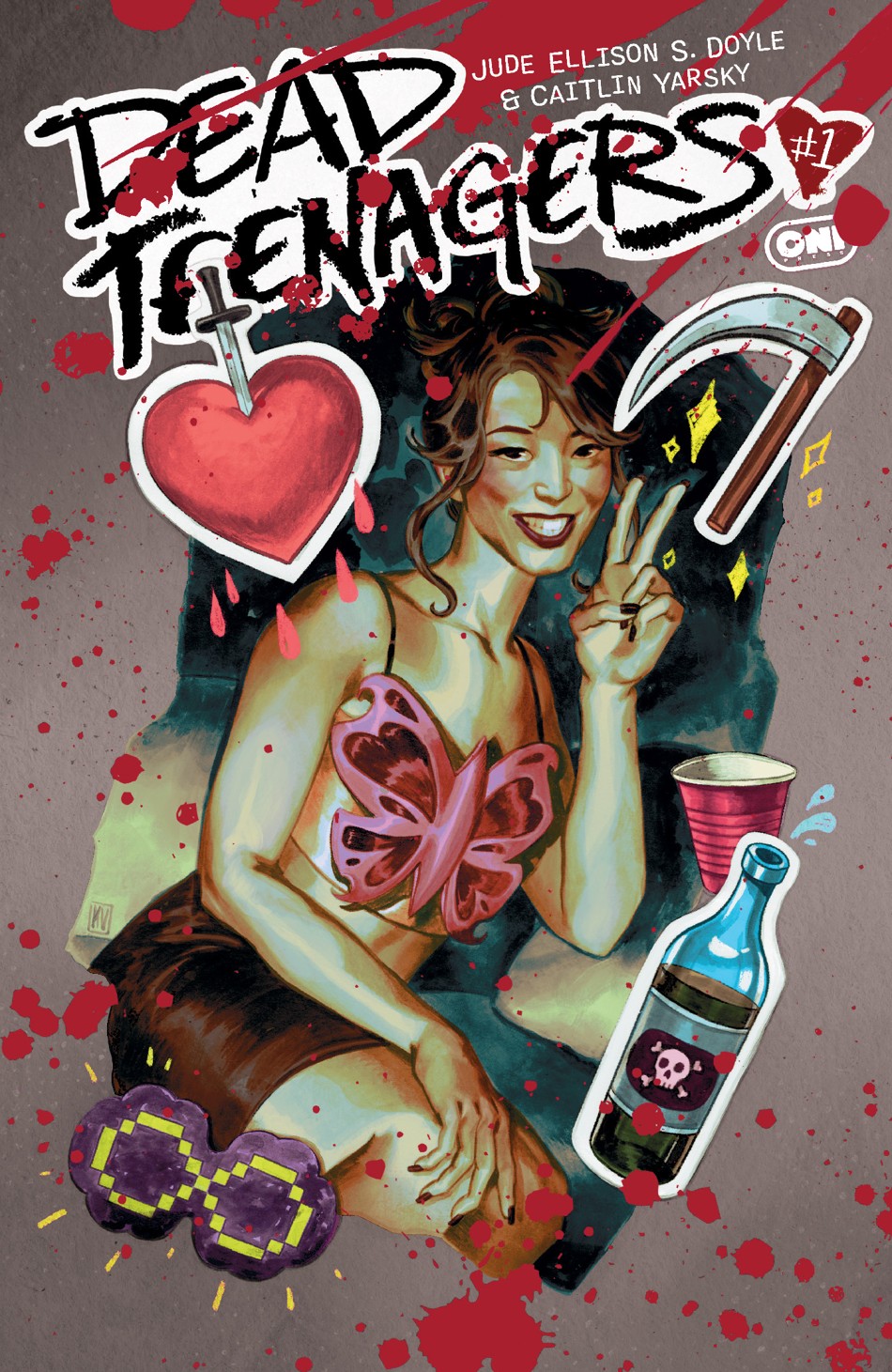 Dead Teenagers #1 (Of 5)(2nd Printing Cover A Keyla Keyla)