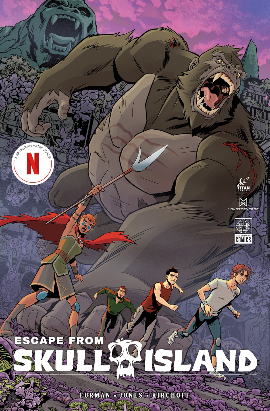 Escape From Skull Island #3 (Cover B Christopher Jones)