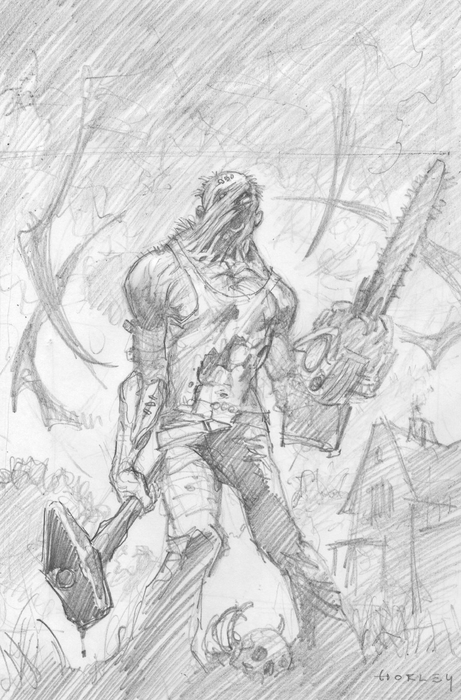 Dead By Daylight The Hillbilly #1 (Of 4)(Cover I Alex Horley Full Art Pencils Variant)