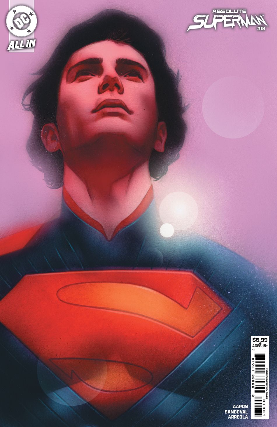 Absolute Superman #18 (Cover C Ben Oliver Card Stock Variant)
