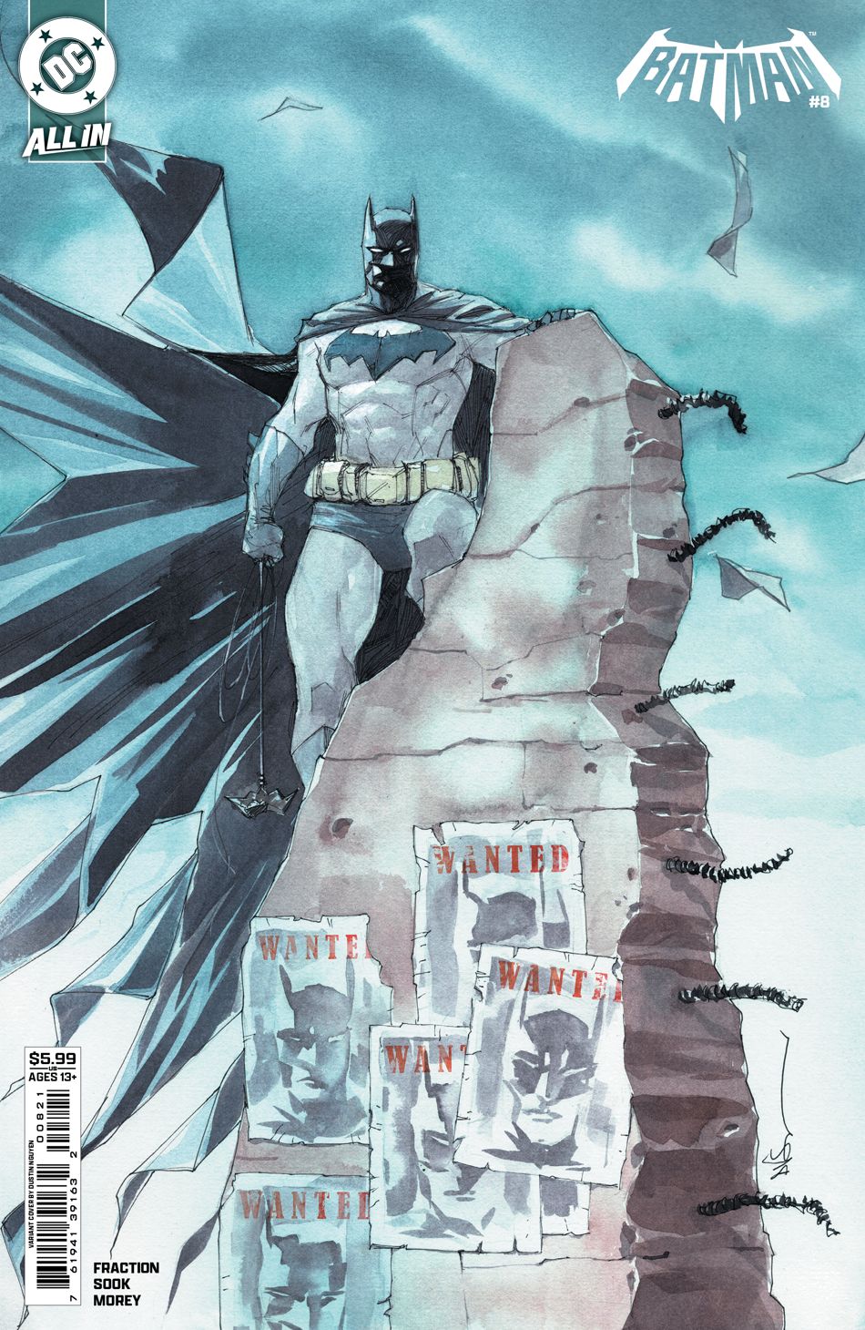 Batman #8 (Cover B Dustin Nguyen Card Stock Variant)
