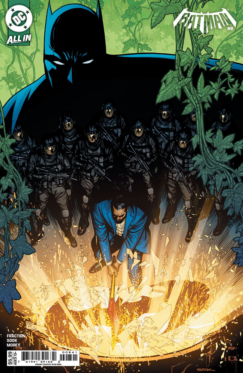 Batman #8 (Cover D Ryan Sook Card Stock Variant)