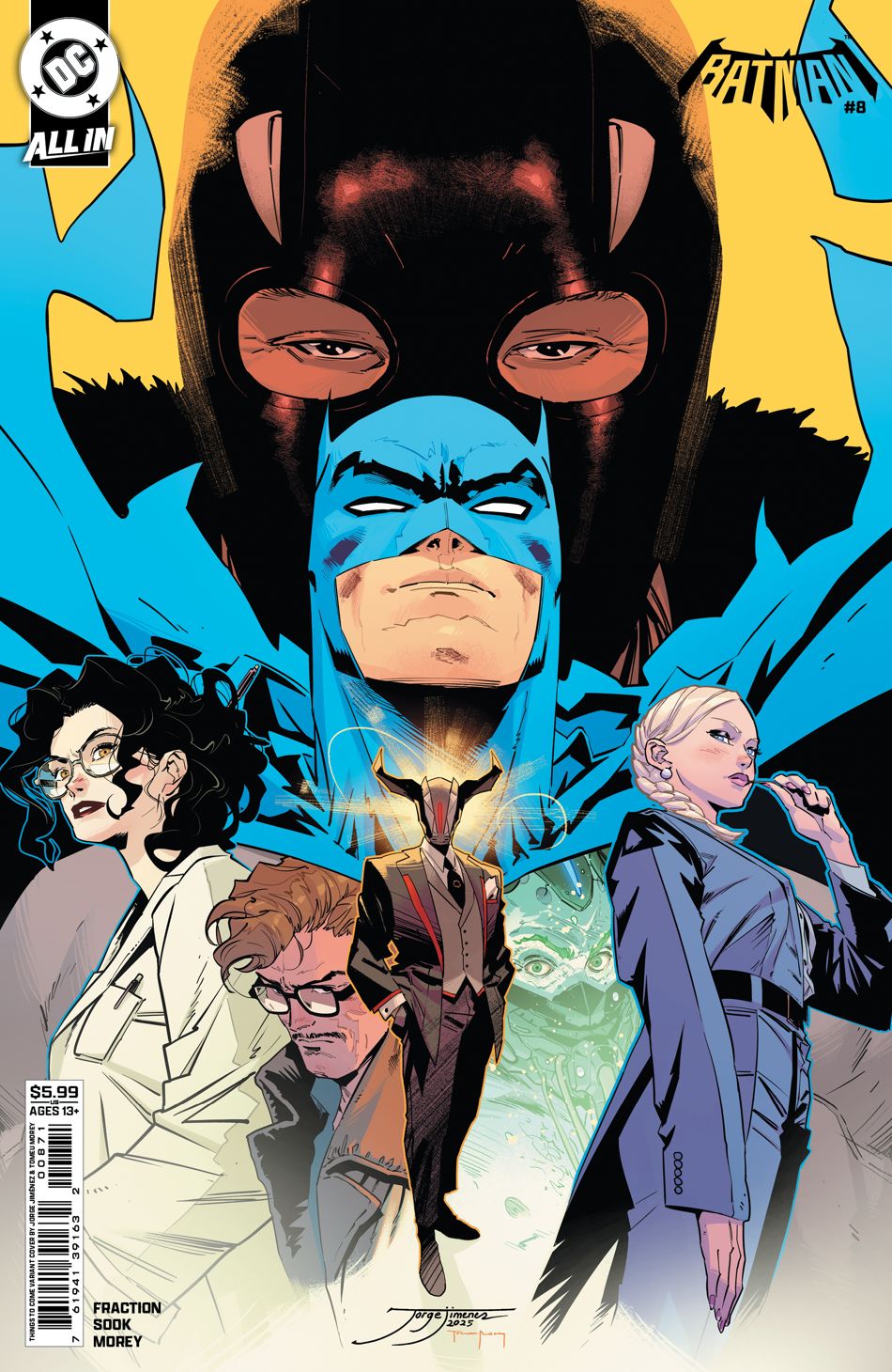 Batman #8 (Cover F Jorge Jimenez Things To Come Card Stock Variant)