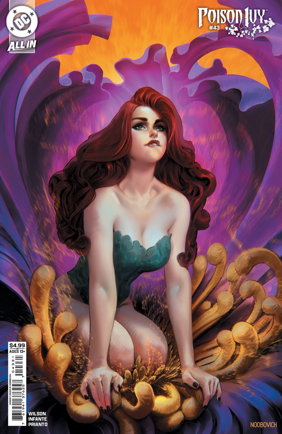 Poison Ivy #43 (Cover C Noobovich Card Stock Variant)
