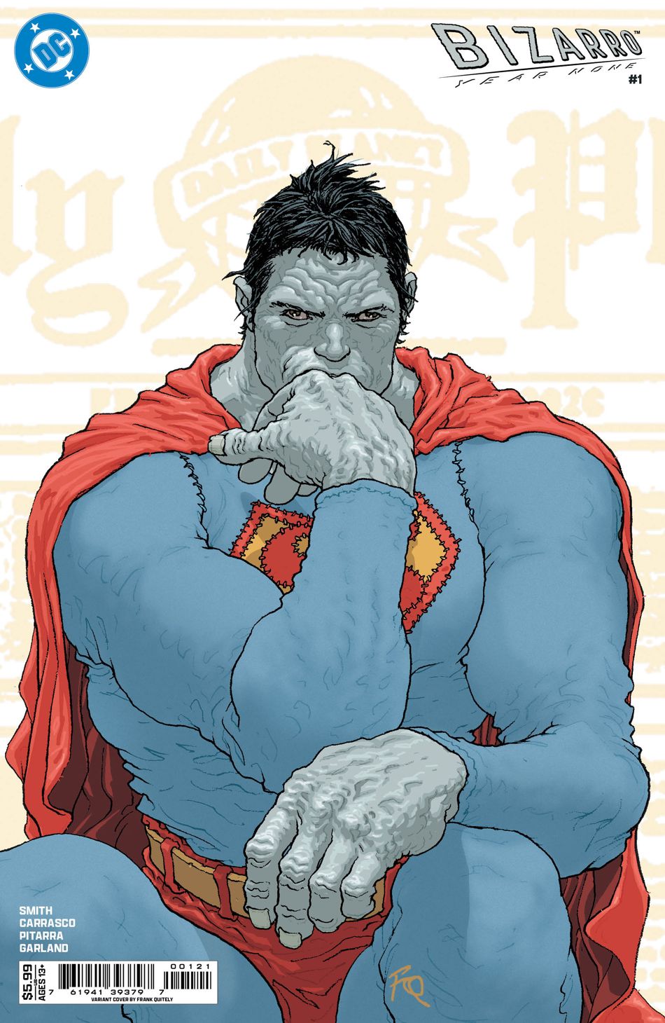 Bizarro Year None #1 (Of 4)(Cover B Frank Quitely Card Stock Variant)