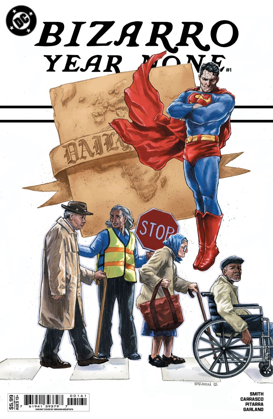 Bizarro Year None #1 (Of 4)(Cover F Ibrahim Moustafa Card Stock Variant)