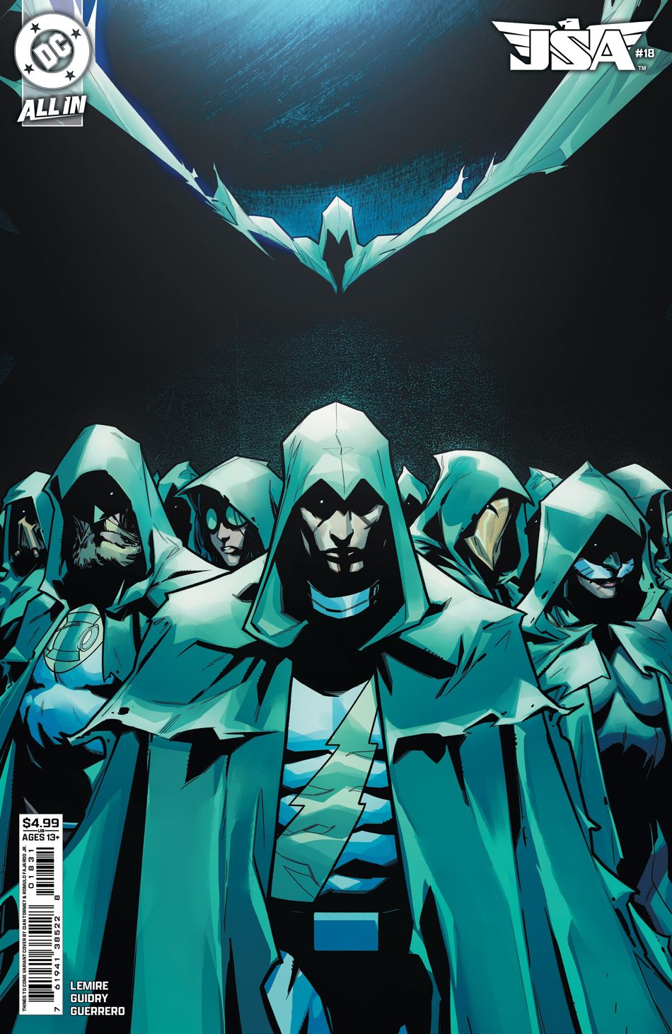 JSA #18 (Cover C Cian Tormey Things To Come Card Stock Variant)