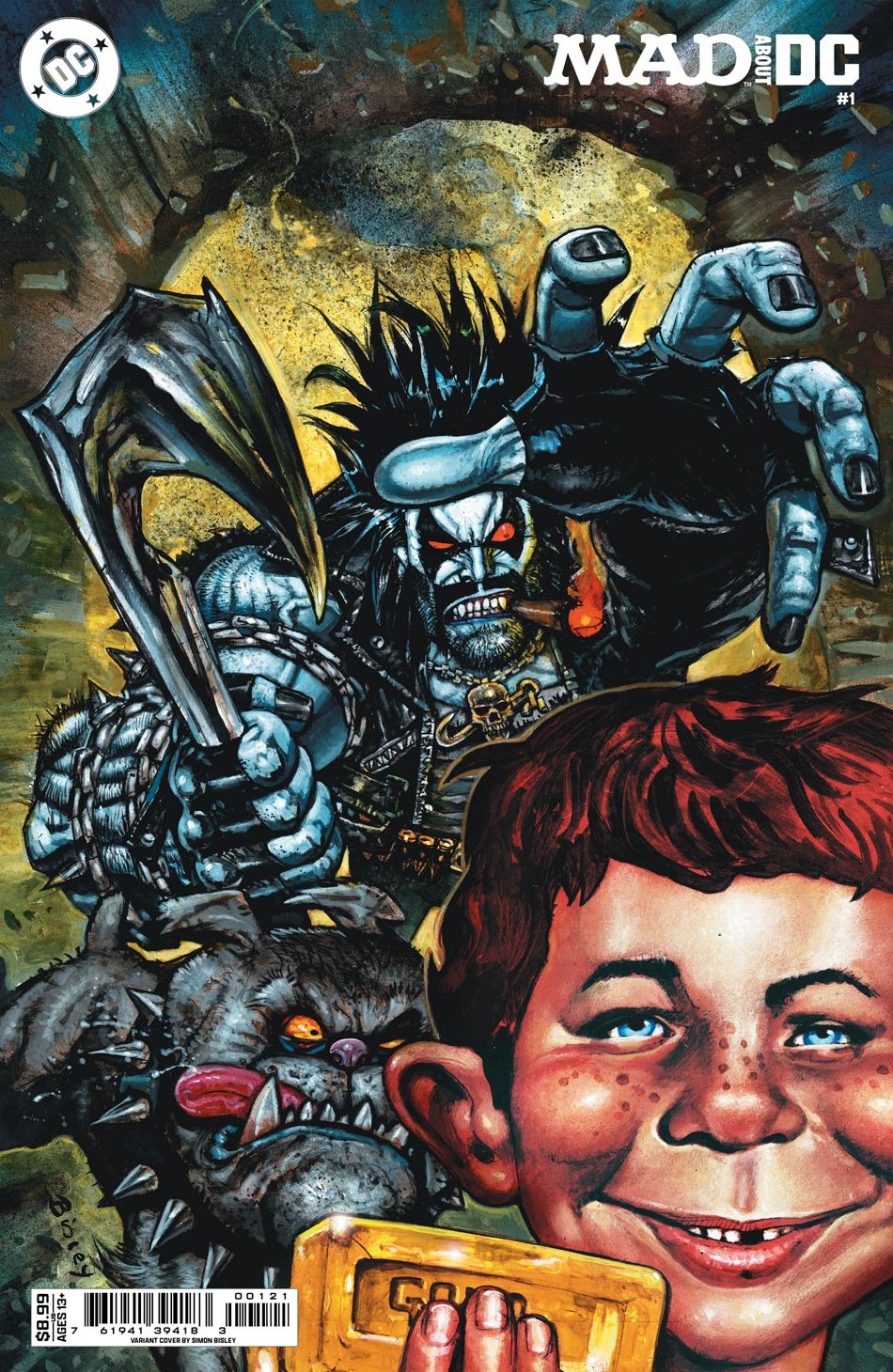 MAD About DC #1 (One Shot)(Cover B Simon Bisley Card Stock Variant)