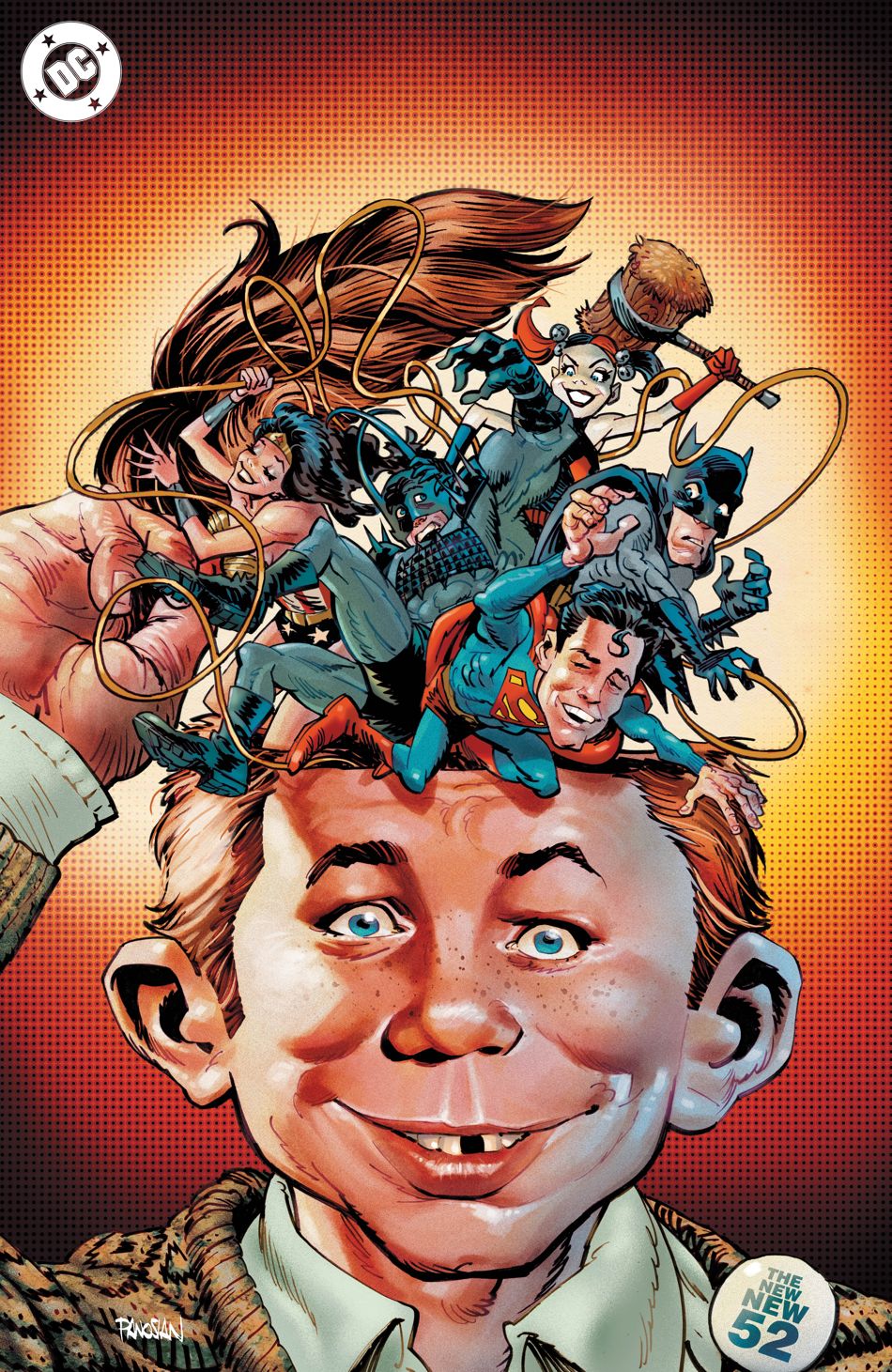 MAD About DC #1 (One Shot)(Cover D Dan Panosian Foil Variant)