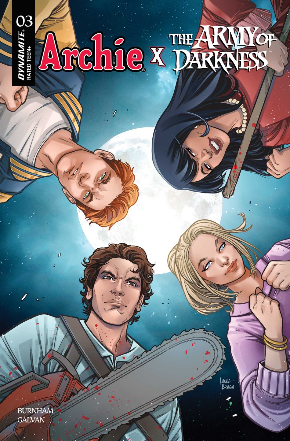 Archie x Army Of Darkness #3 (Cover C Laura Braga)(find on eBay)