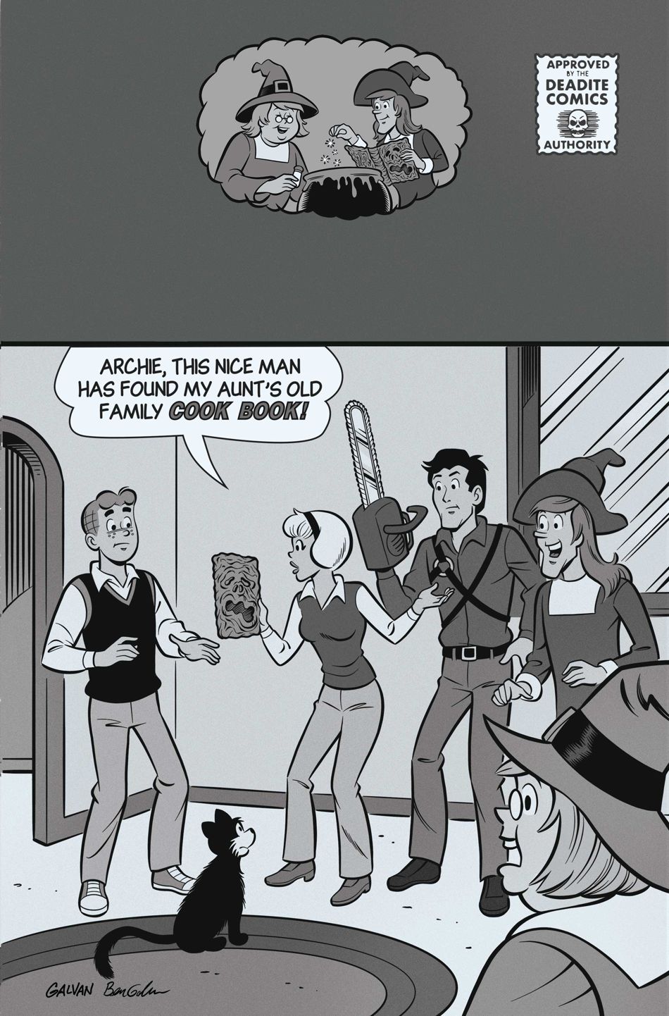 Archie x Army Of Darkness #3 (Cover I Bill Galvan Pencils Full Art Variant)(find on eBay)