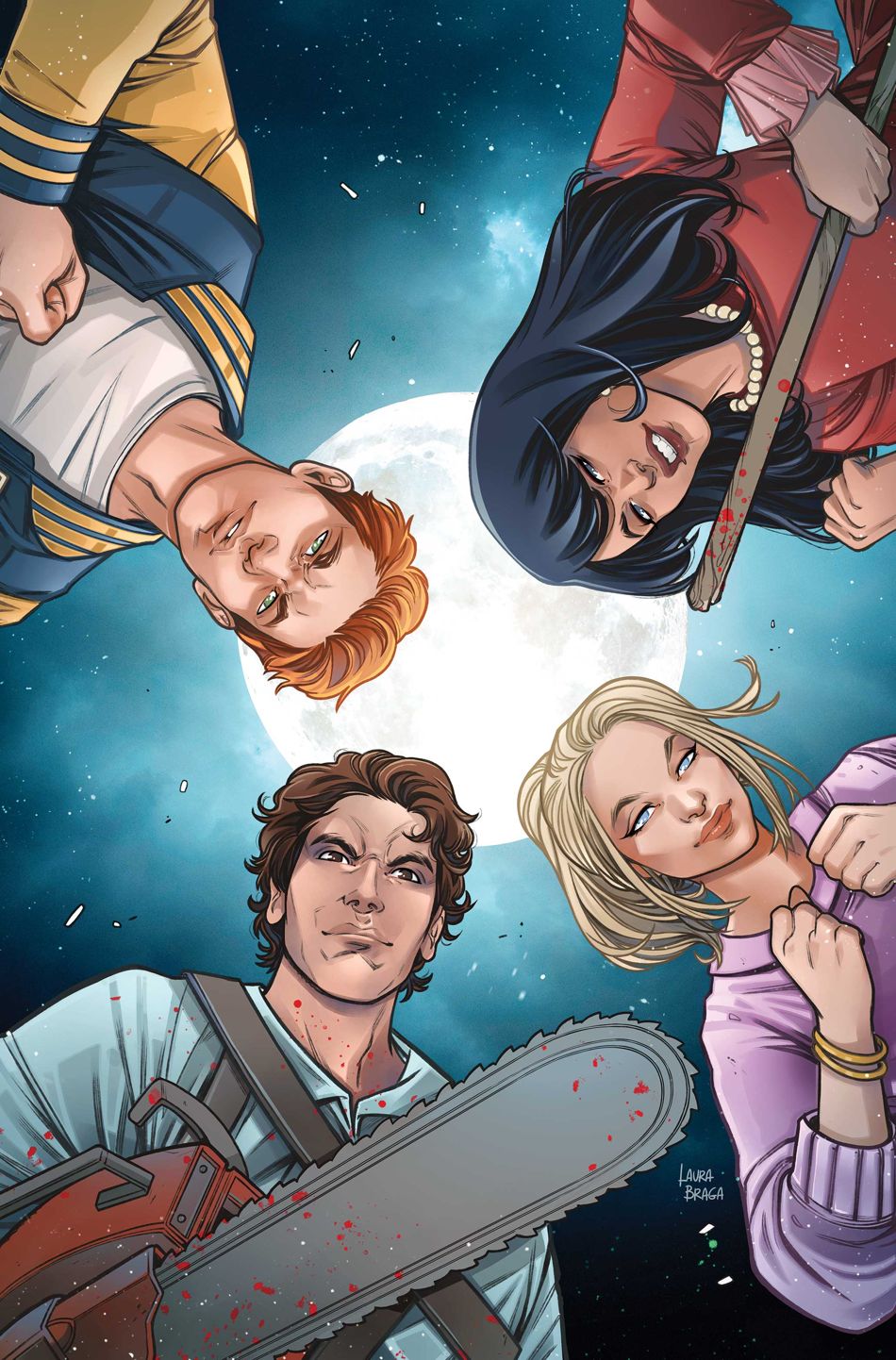 Archie x Army Of Darkness #3 (Cover J Laura Braga Full Art Variant)(find on eBay)