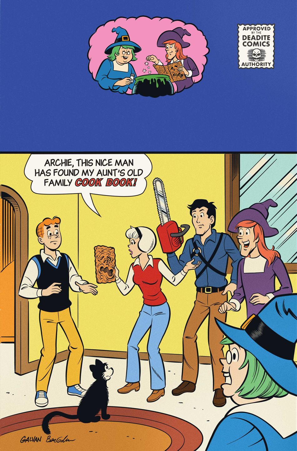 Archie x Army Of Darkness #3 (Cover K Bill Galvan Full Art Variant)(find on eBay)