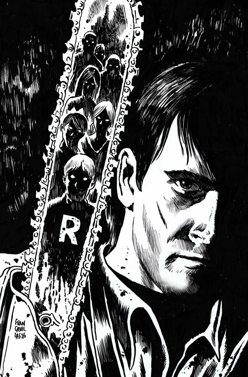 Archie x Army Of Darkness #3 (Cover O Francesco Francavilla Line Art Full Art Variant)(find on eBay)