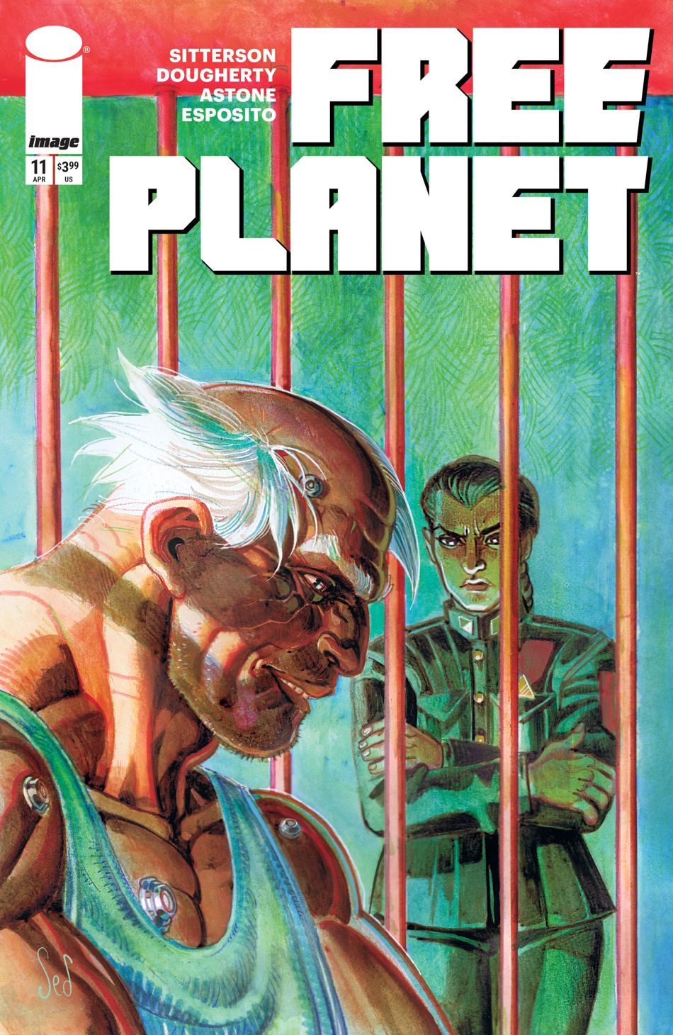 Free Planet #11 (Cover B Jed Dougherty)