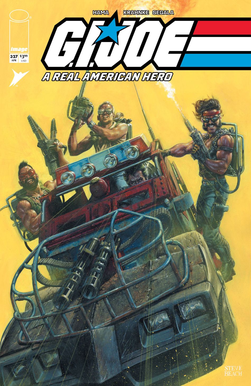 G.I. Joe A Real American Hero #327 (Cover C Steve Beach Gears Of Joe Variant)
