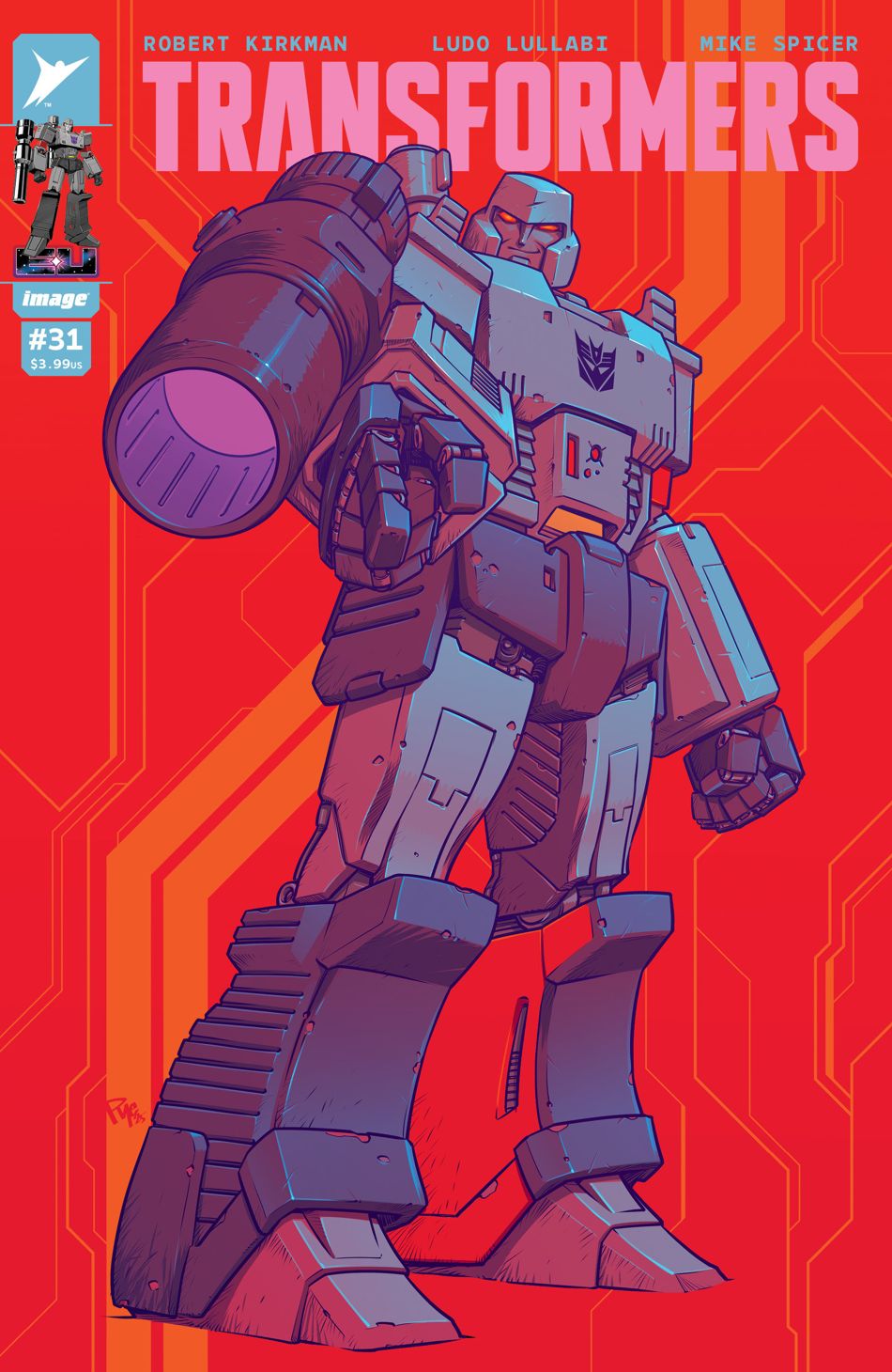 Transformers #31 (Cover C Pye Parr)