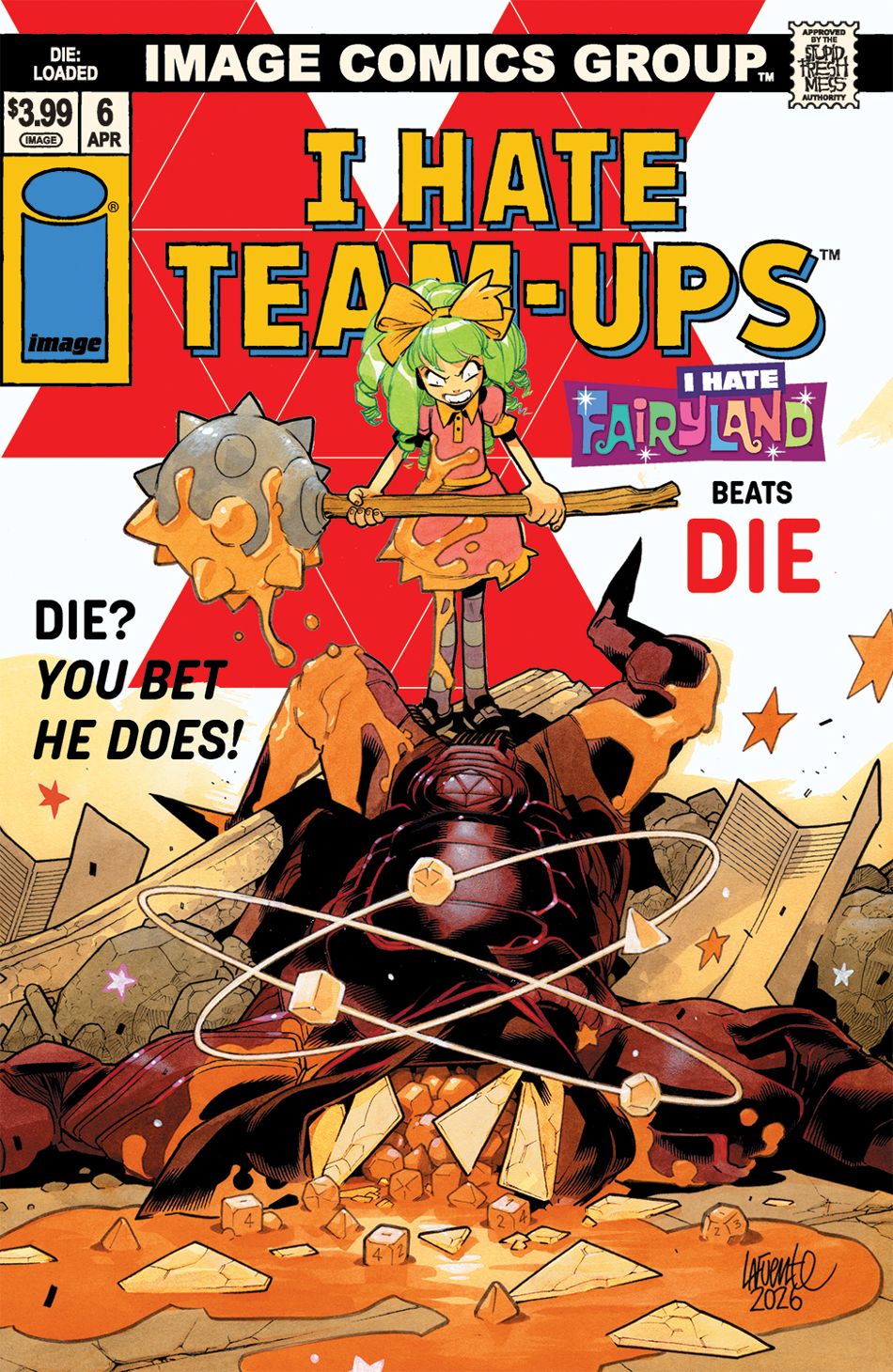 Die Loaded #6 (Cover C Davide Lafuente I Hate Fairyland Team-Up Variant)