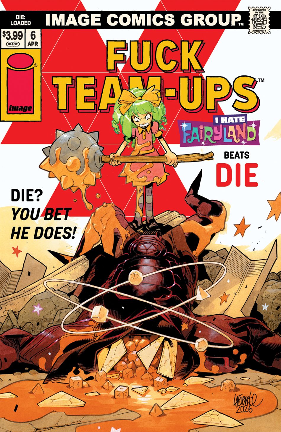 Die Loaded #6 (Cover D Davide Lafuente I Hate Fairyland Team-Up NSFW Variant)