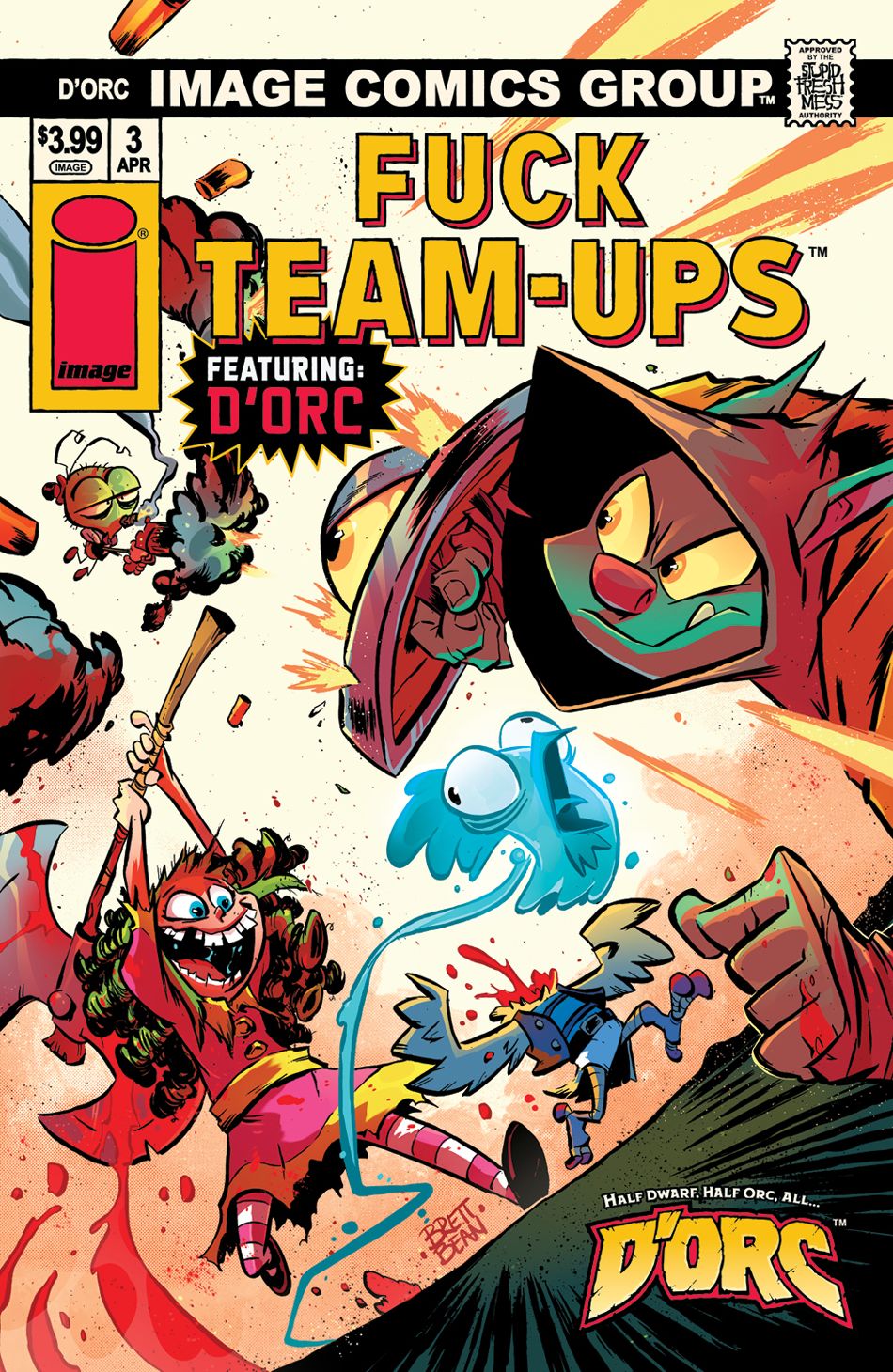 D’orc #3 (Cover D Brett Bean I Hate Fairyland Team-Up NSFW Variant)