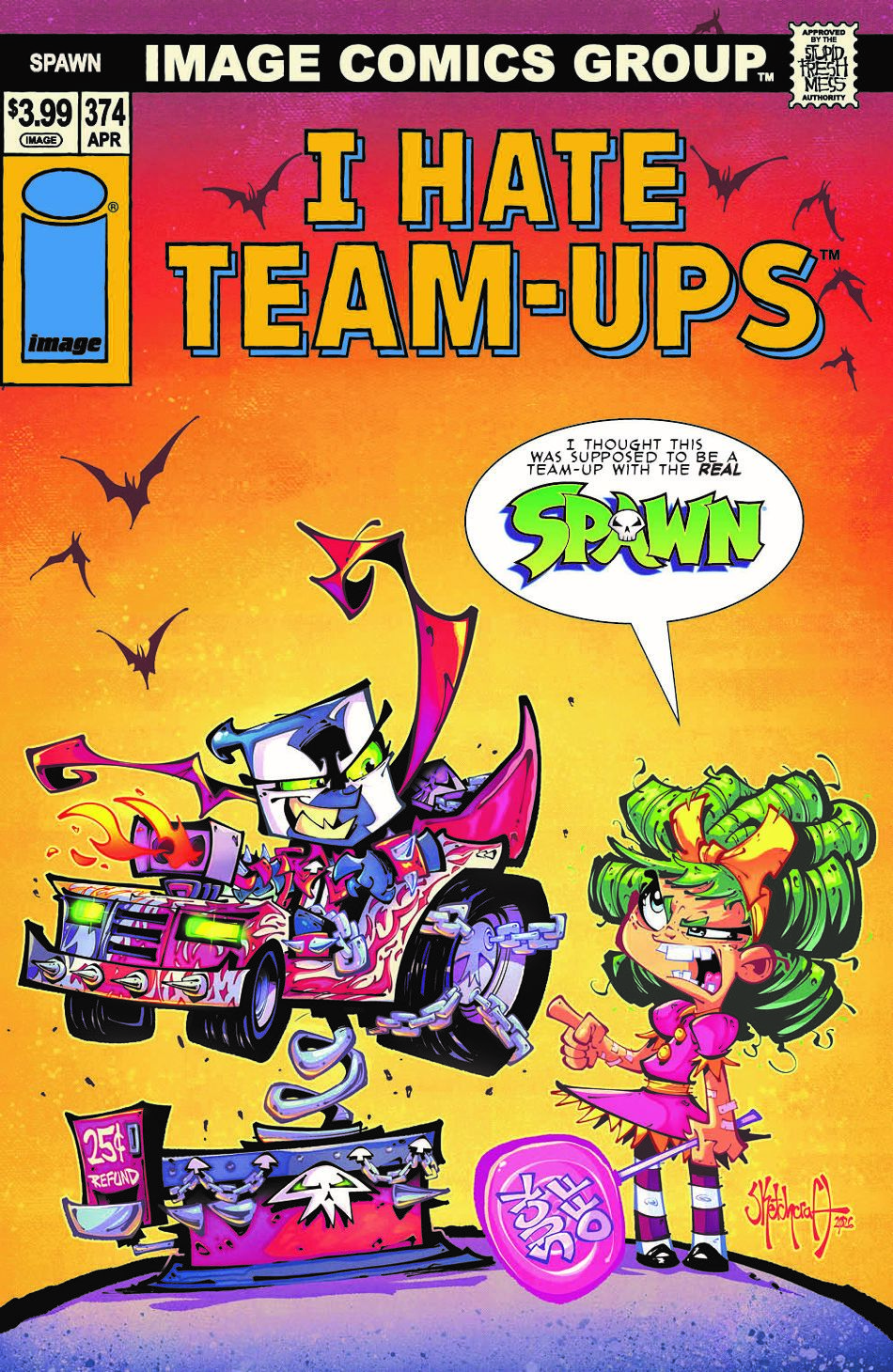 Spawn #374 (Cover C Rob Duenas I Hate Fairyland Team-Up Variant)