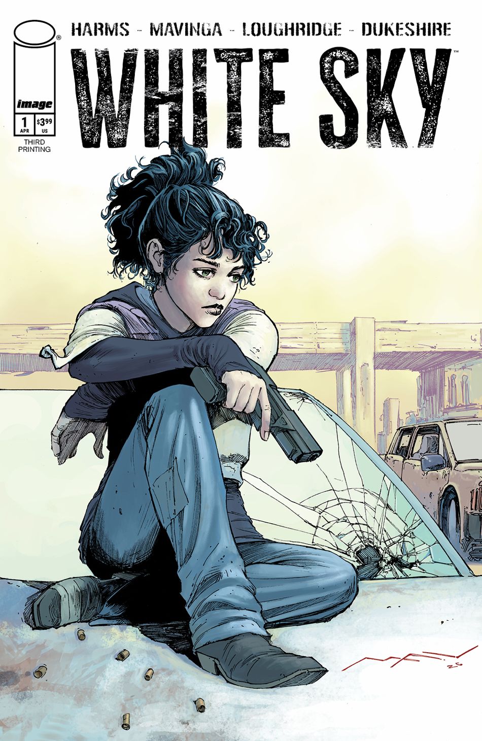 White Sky #1 (3rd Printing Cover A Jean Paul Mavinga)