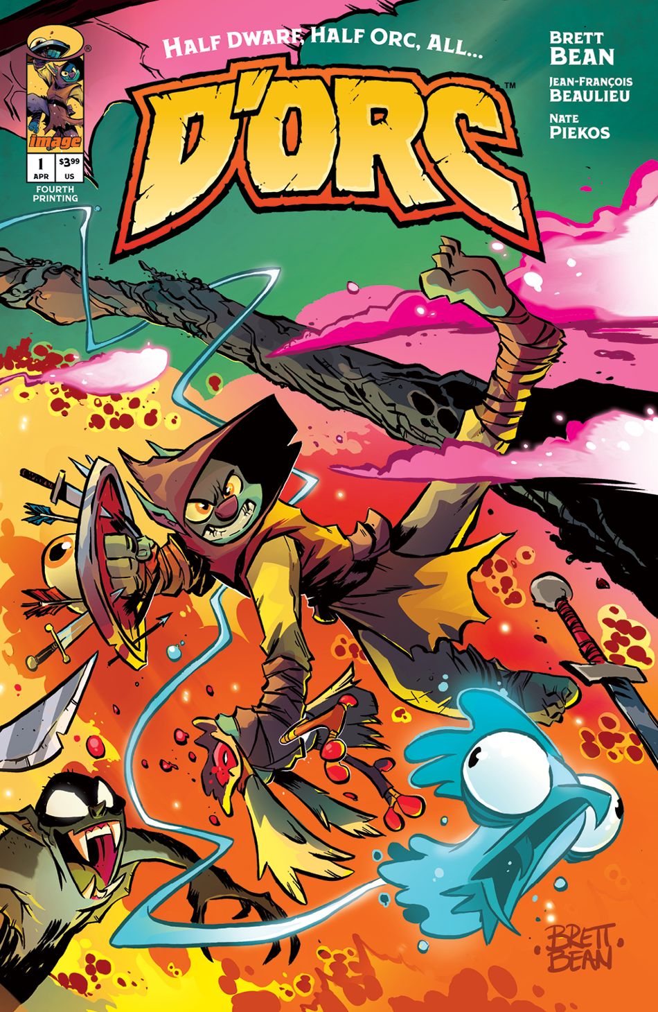 D’orc #1 (4th Printing Cover A Brett Bean)