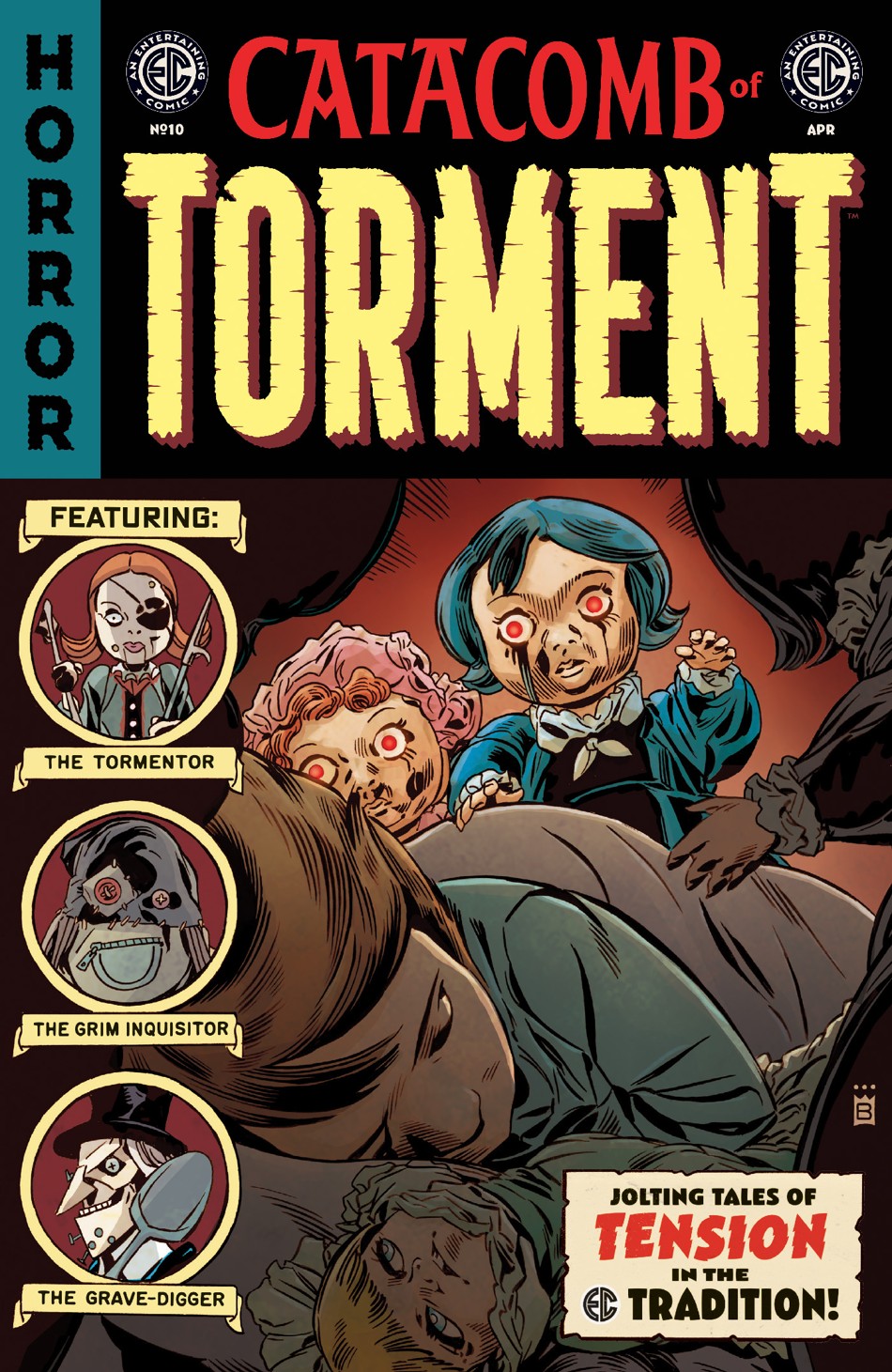 Catacomb Of Torment #10 (Cover A Mark Buckingham)(EC Comics)