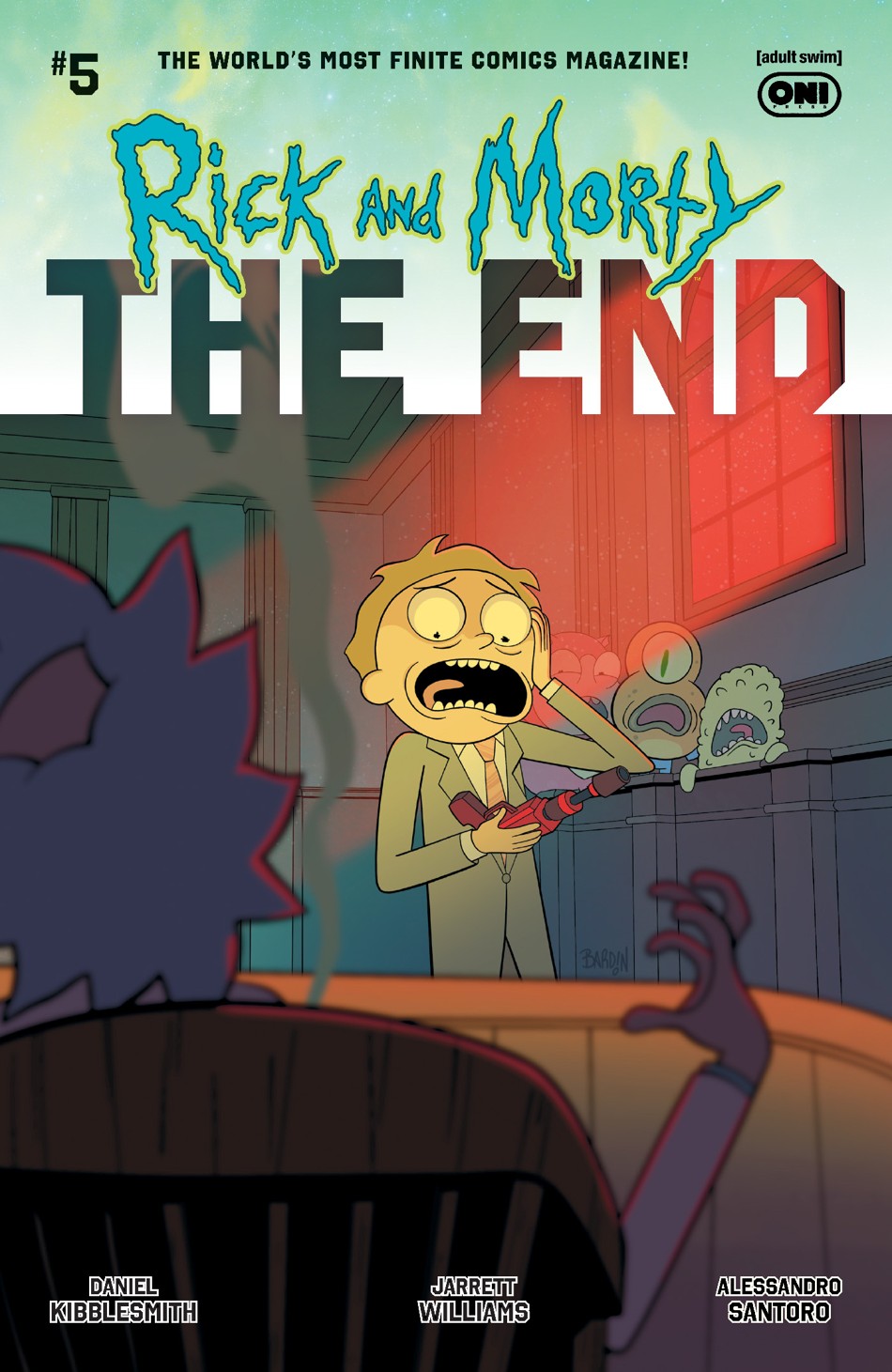 Rick And Morty The End #5 (Of 6)(Cover A Dave Bardin)