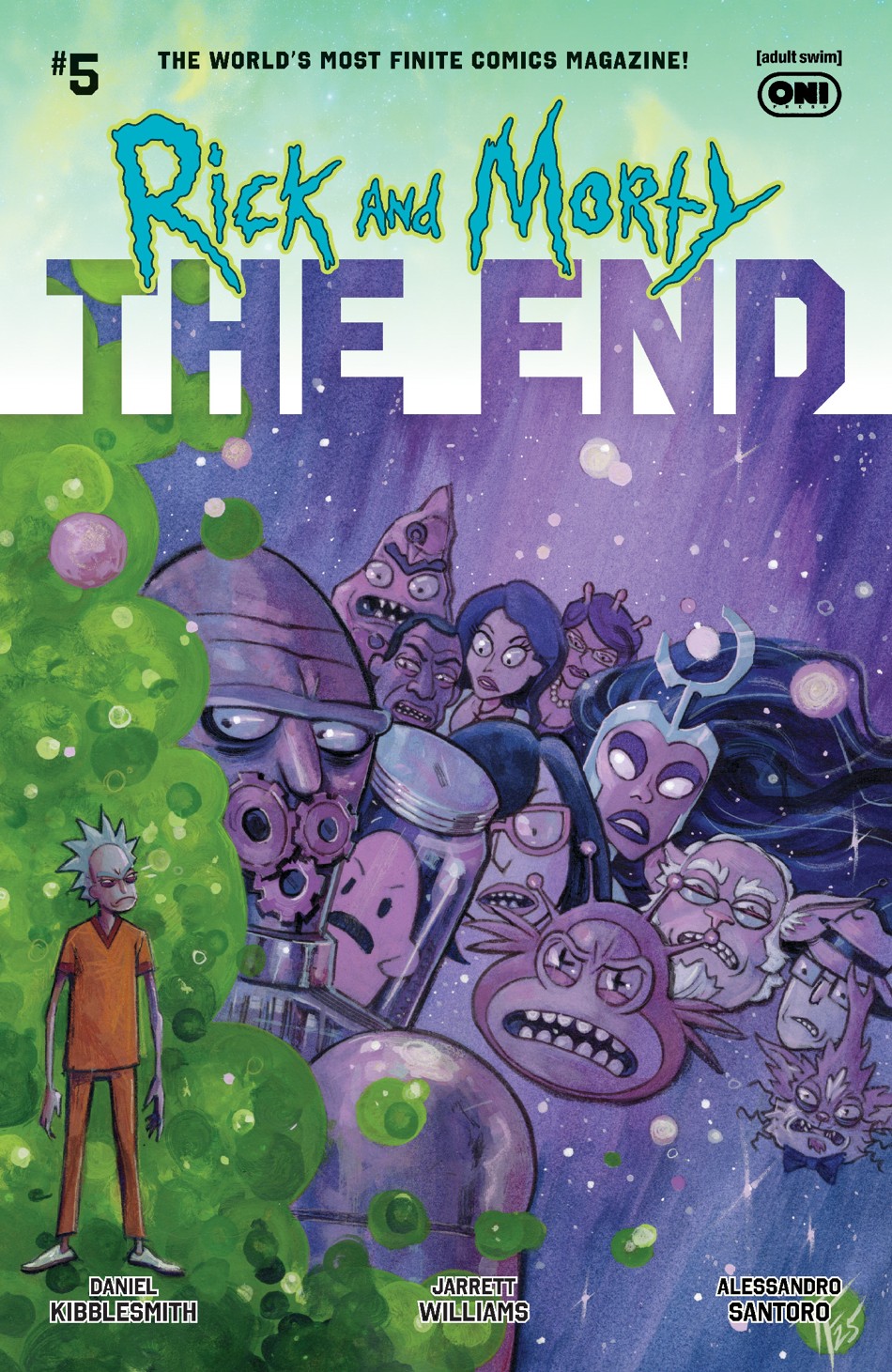 Rick And Morty The End #5 (Of 6)(Cover D Tom Fowler)