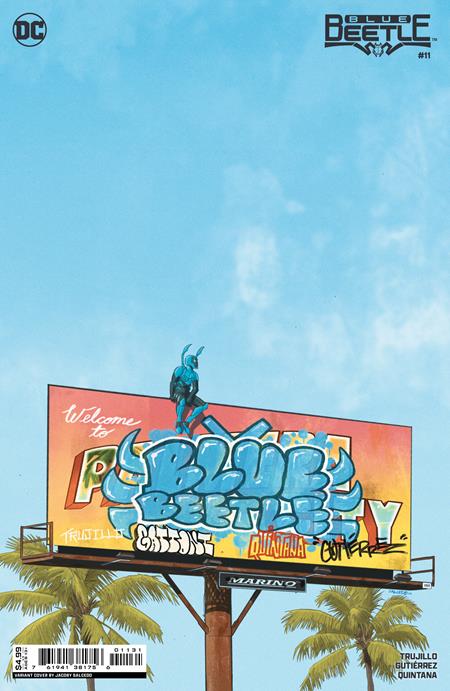 Blue Beetle #11 (Cover B Jacoby Salcedo Card Stock Variant)