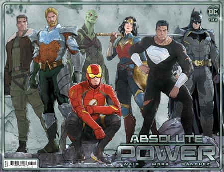 Absolute Power #1 (Of 4)(2nd Printing Cover A Mikel Janin Wraparound Variant)