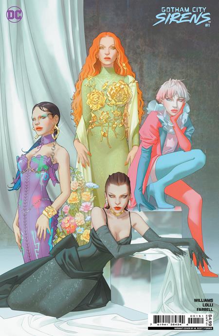 Gotham City Sirens #1 (Of 4)(Cover B W. Scott Forbes Card Stock Variant)