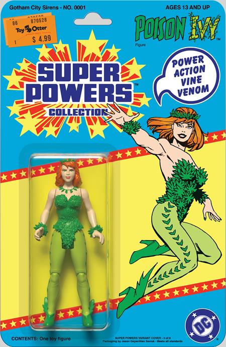 Gotham City Sirens #1 (Of 4)(Cover E Jason Geyer & Alex Saviuk DC Super Powers Card Stock Variant)