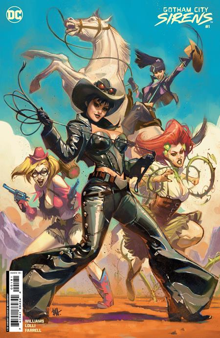 Gotham City Sirens #1 (Of 4)(Cover H Ben Harvey Card Stock Variant)