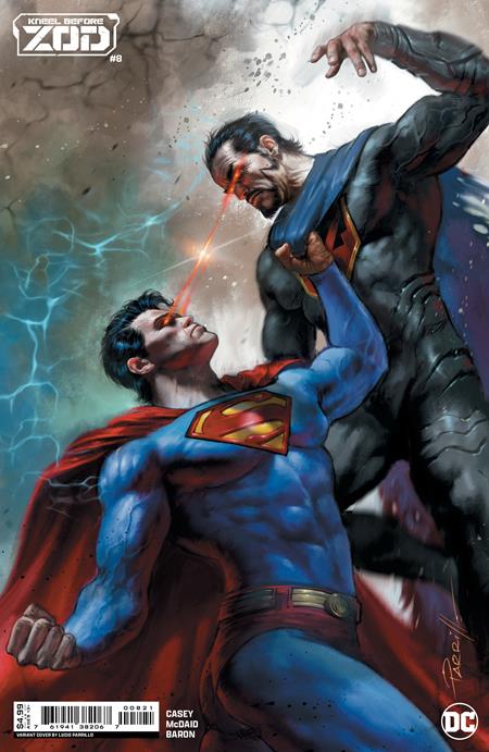 Kneel Before Zod #8 (Of 8)(Cover B Lucio Parrillo Card Stock Variant)