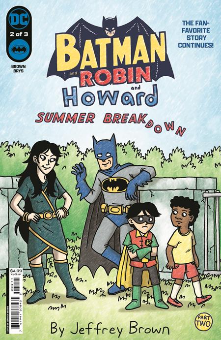 Batman And Robin And Howard Summer Breakdown #2 (Of 3)(Cover A Jeffrey Brown)