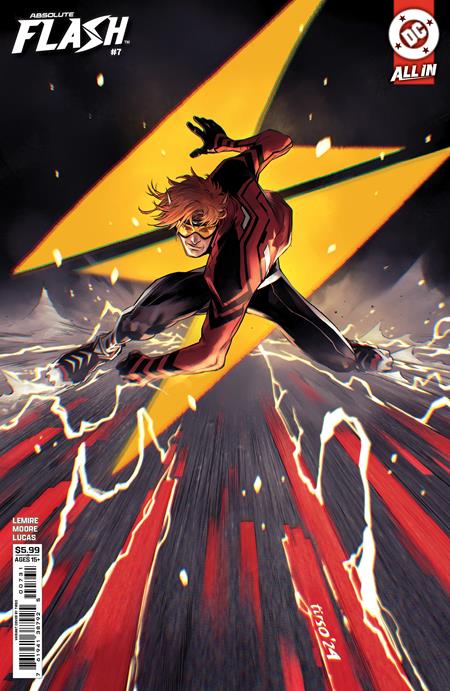 Absolute Flash #7 (Cover C Haining Card Stock Variant)