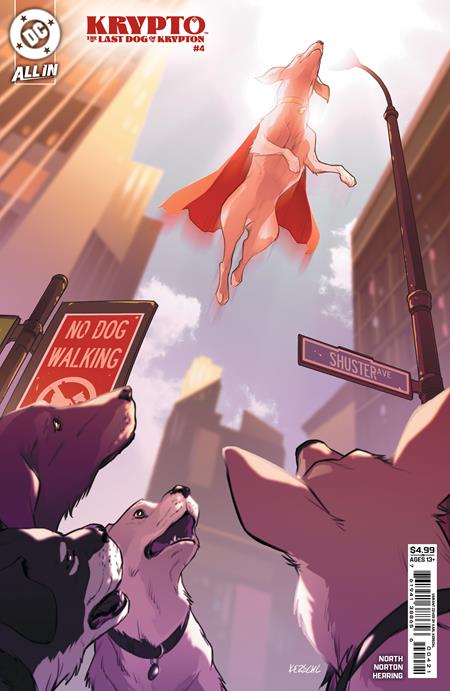 Krypto The Last Dog Of Krypton #4 (Of 5)(Cover B Karl Kerschl Card Stock Variant)