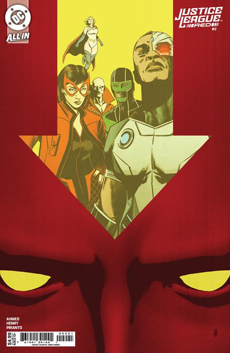 Justice League Red #2 (Of 6)(Cover B Jorge Fornes Card Stock Variant)