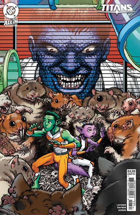 Titans #27 (Cover B Chris Burnham Card Stock Variant)